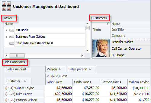 Customer Management Dashboard