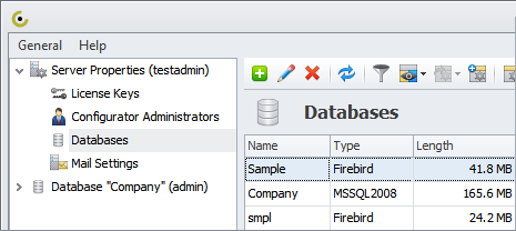 How to create a database