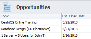 sales crm update opportunity estimated close date