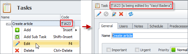 If you edit an entity, window title shows who is editing it now If you edit an entity, window title shows who is editing it now